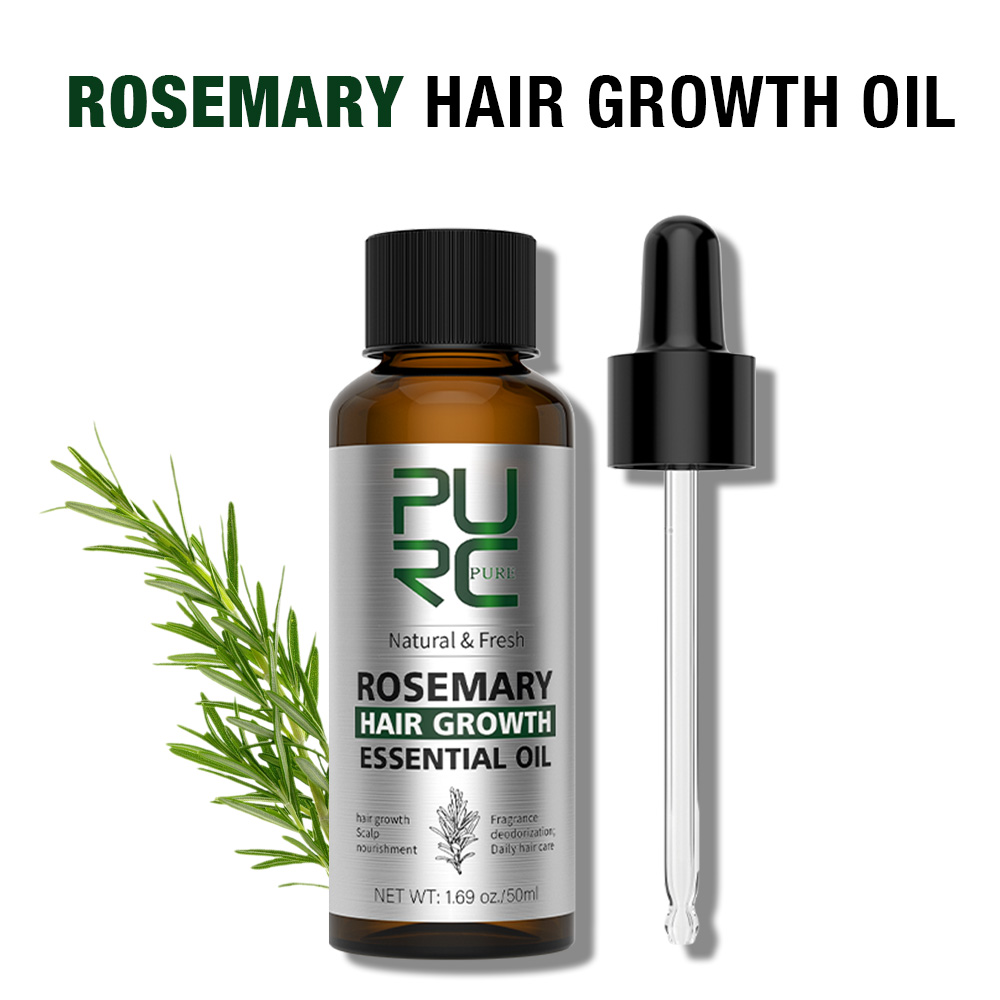Hair Care Frizzy Hair - PURC Масло розмарина для роста волос