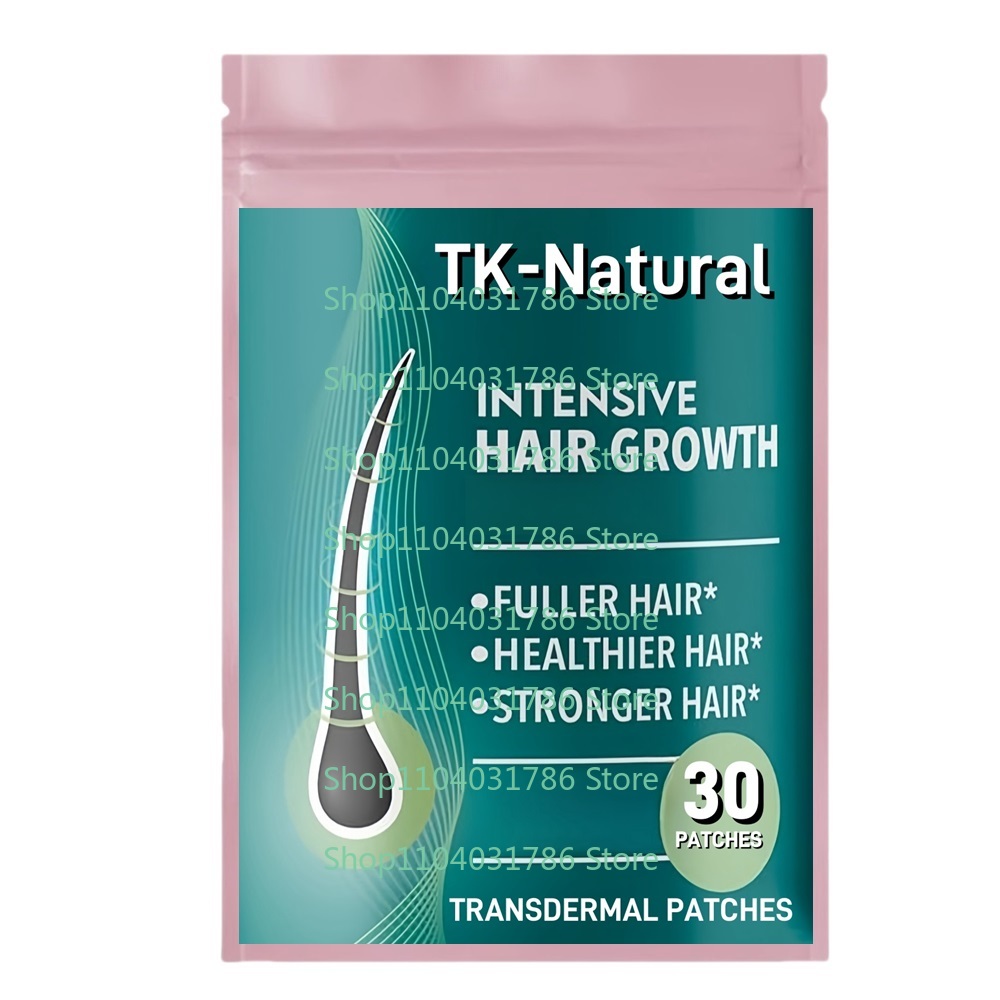 Hair Care Zinc - 30-пластыри для роста волос, прозрачные пластыри