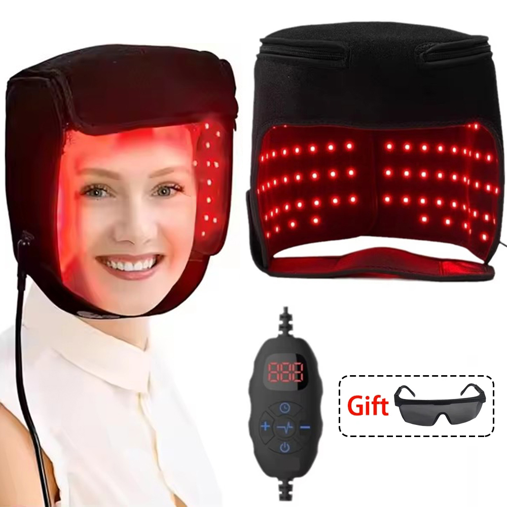 Hair Care Frizzy Hair - Светодиодная шапка для терапии красным светом