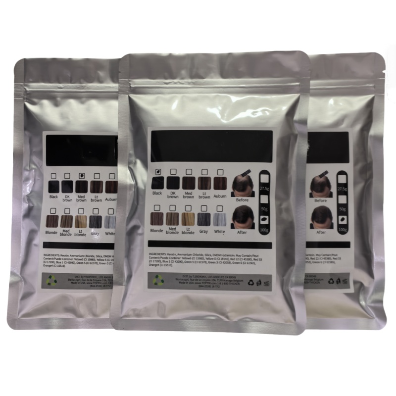 Hair Care Frizzy Hair - 100 г кератиновых волокон для волос,