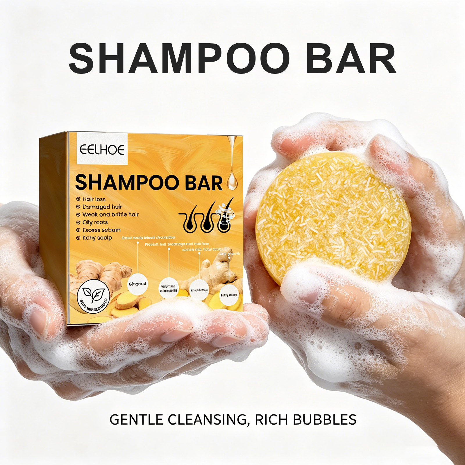1 шт. Твердый шампунь с имбире – обзор и цена Hair Care Pantene