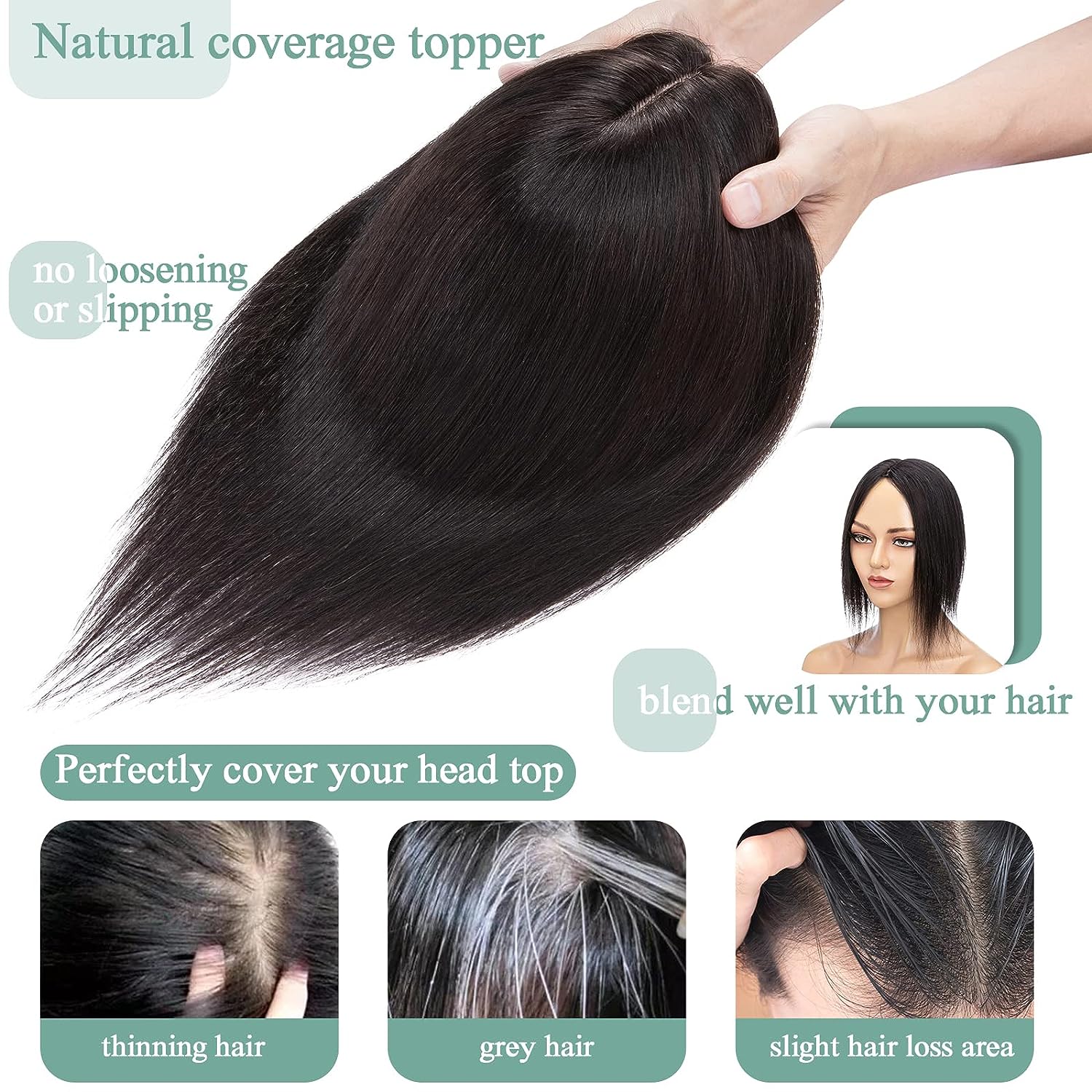 Женский топпер из человеческих – обзор и цена Hair Care Women
