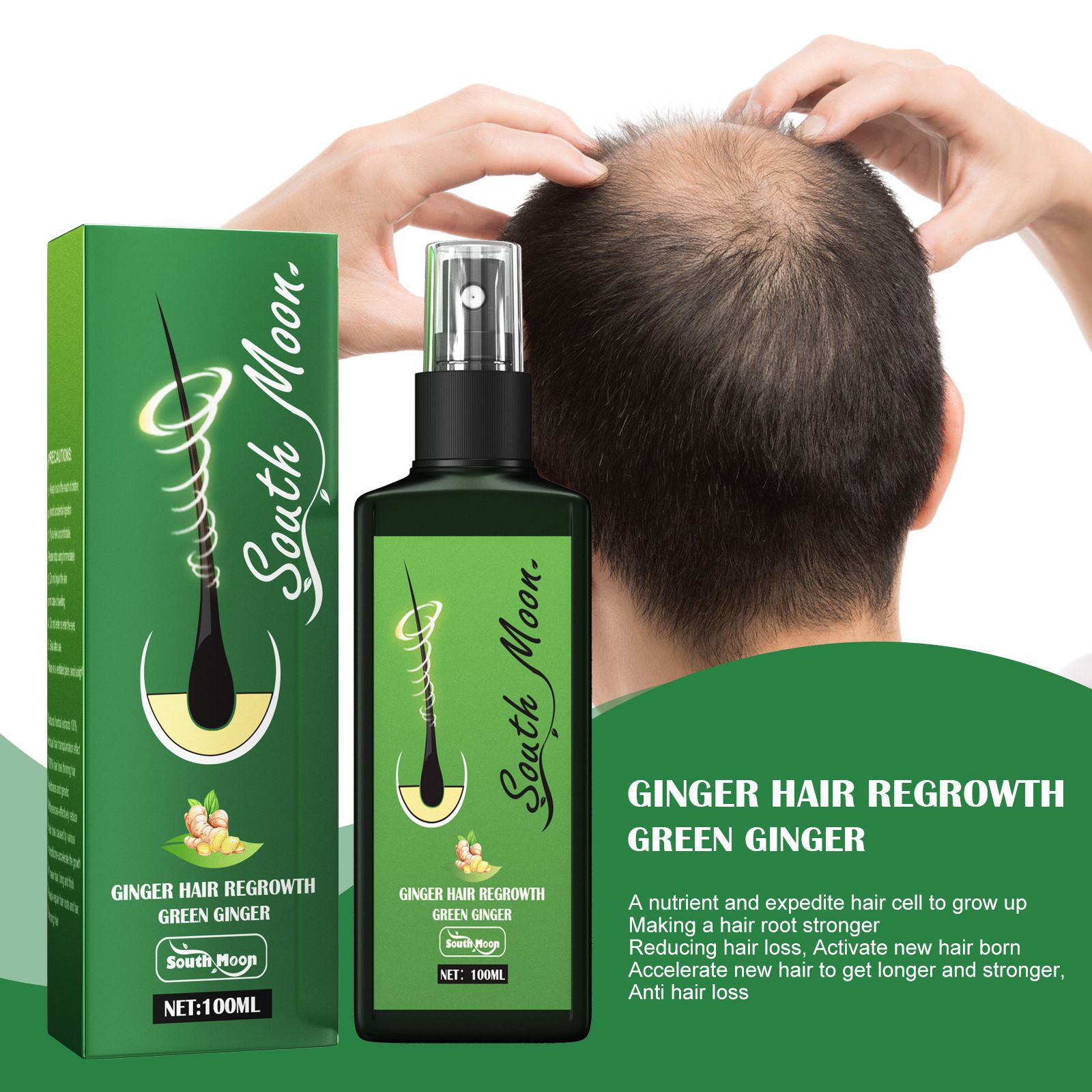 Спрей для роста волос South Mo – обзор и цена Hair Care Frizzy Hair