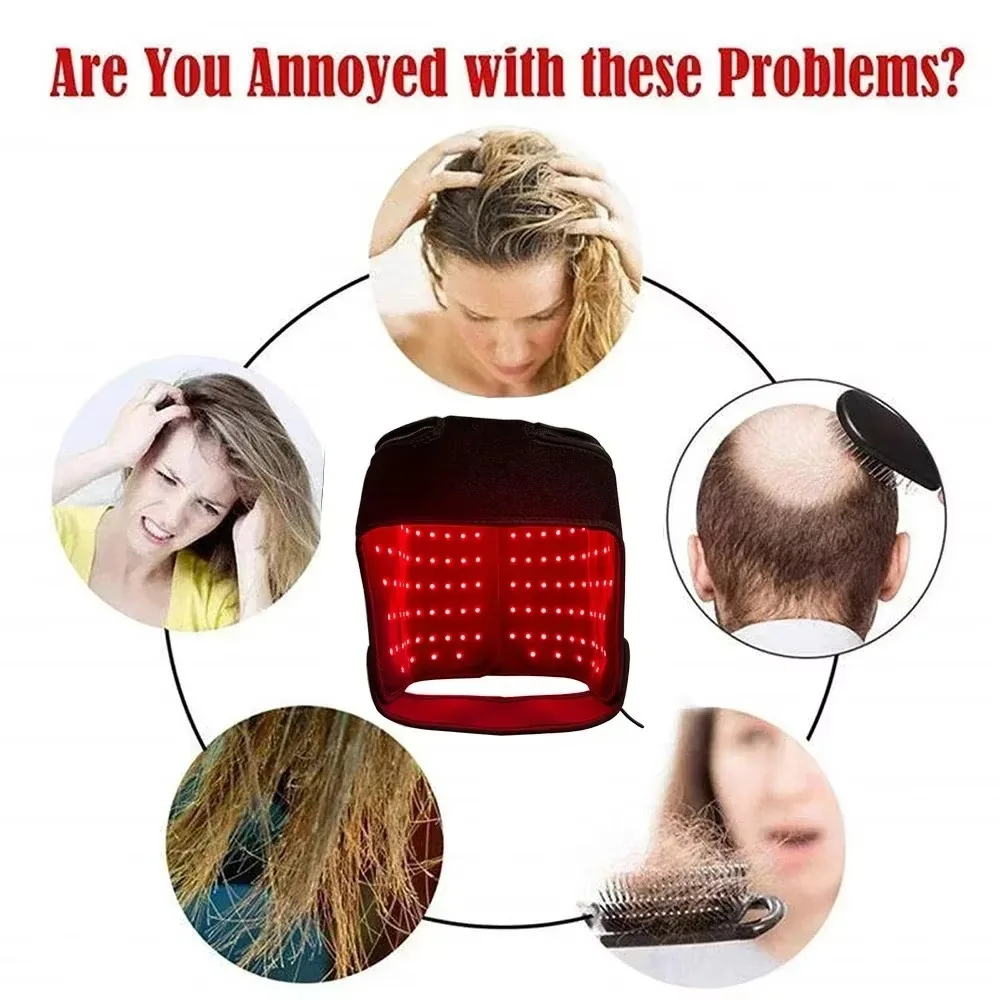 Светодиодная шапка для терапии – обзор и цена Hair Care Frizzy Hair
