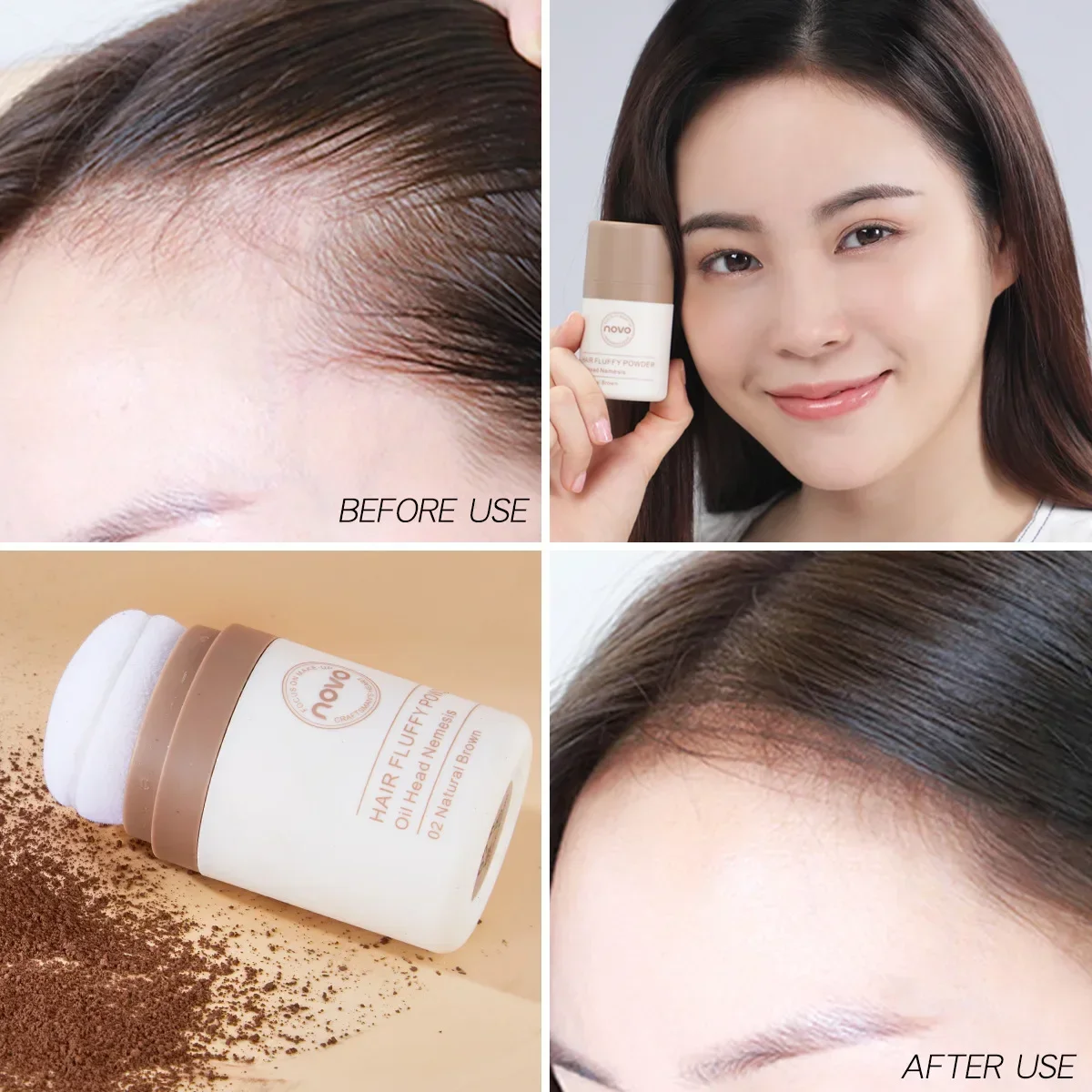 Пудра для волос Novo - Oil Con – обзор и цена Hair Care Women
