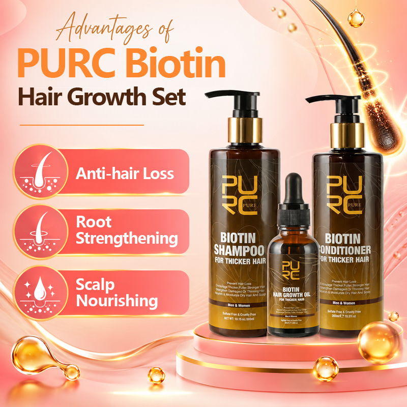 PURC биотин, масло для роста в – обзор и цена Hair Care Frizzy Hair