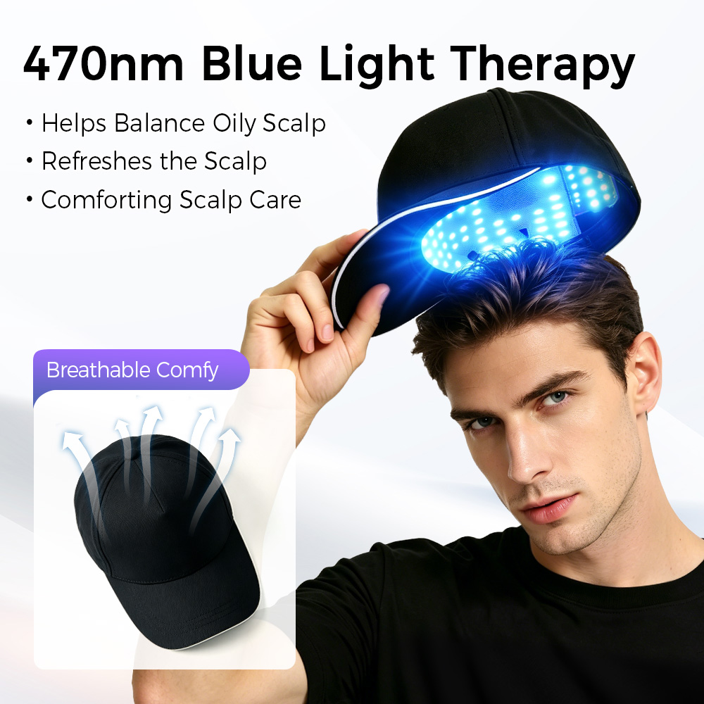 Шапка для роста волос с LED-те – обзор и цена Hair Care Frizzy Hair